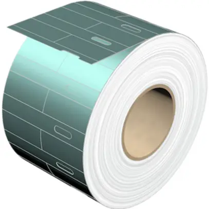 Etichetta Weidmüller THM ET 12.8×31mm polipropilene, turchese 