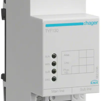 Accoppiatore di linea/zona KNX TYF130 