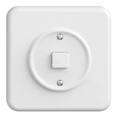 Kit de recouvrement ENC STANDARDdue pour poussoir 1×, Ø50mm, blanc 