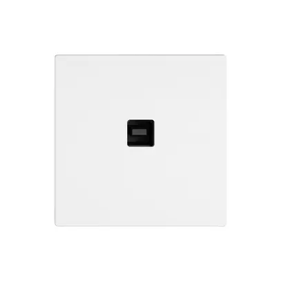 Interfaccia dati USB KNX EDIZIO.liv SNAPFIX® presa USB tipo B bi 