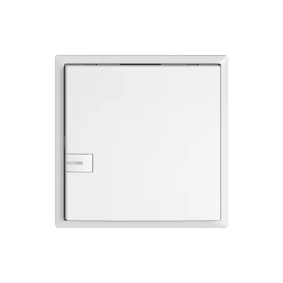 Pulsante KNX RGB EDIZIO.liv SNAPFIX® sensore temp.RGB-LED 1× com.1T bi 