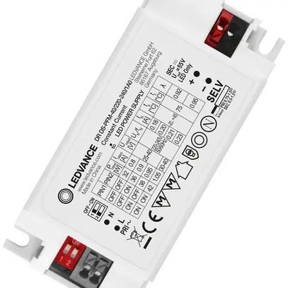 Convertitore LED LDV PERFORMANCE DIP-SWITCH, 800…1050mA 40W 98×44×30mm 