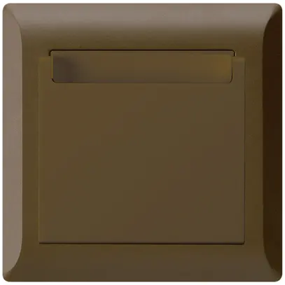 Interruttore Hotelcard INC kallysto.line 1L marrone 