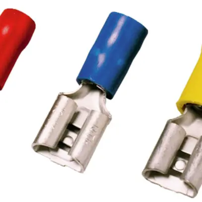 Bussola di piatta isolata Weidmüller LIF 6.3×0.8mm isolata 0.5…1.5mm² rosso 