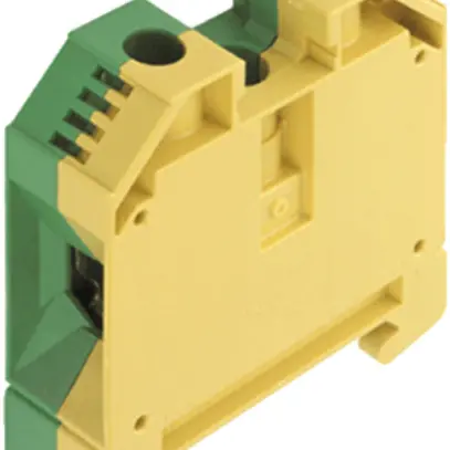 Borne de protection Weidmüller WPE connexion à vis 35mm² vert/jaune 