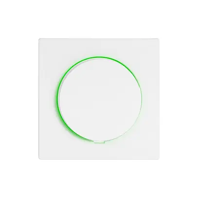 Dimmer EDIZIO.liv SNAPFIX® bel.gn Universal 20…420W/20…420VA ws 