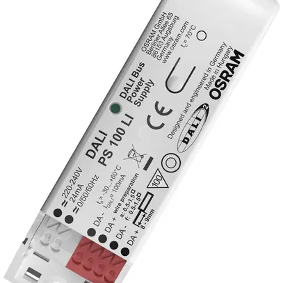 Alimentation INC DALI PS 100 LI, 100mA, 16VDC, 108×30×21mm 