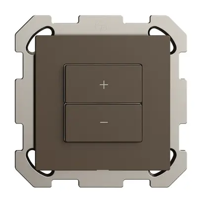 Stazione secondaria INC 1K/2T per dimmer Edue Wiser coffee 