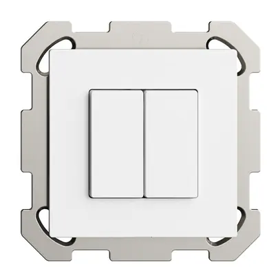 Stazione secondaria per interruttore INC 2c/2t WLAN Edue Wiser bianco 
