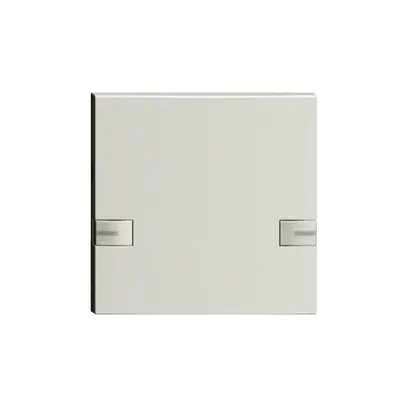 Taste 1/1 KNX/UNI-Taster mit LED EDIZIOdue 2×Einfachbedienung hellgrau 