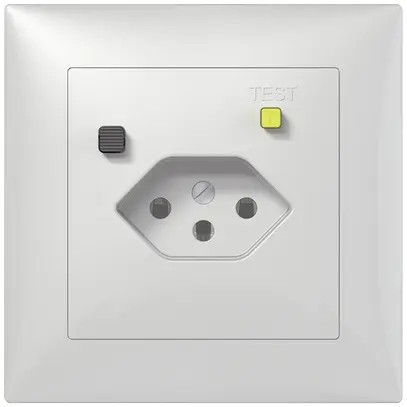 Prise FI ENC SIDUS B T13 30mA blanc brillant 
