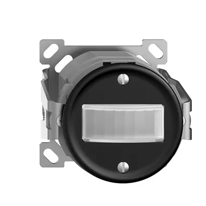 Détecteur de mouvement AP STANDARDdue QX.CO pirios 180 R eco 1 canal, noir 