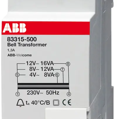 Trasformatore AMD ABB 230/12VAC 1.3A 2UM 