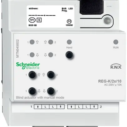 Attuatore di persiana AMD KNX Schneider Electric 2×230V, MTN649802 