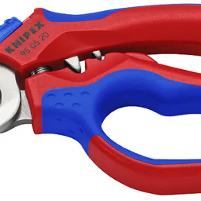 Elektrikerschere KNIPEX 45° 160mm 0.5…6 mm²/10…25mm² 
