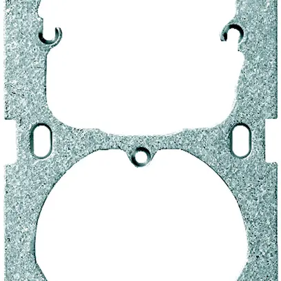 Placca di fissaggio INC ABB 2×1 52+prESA 
