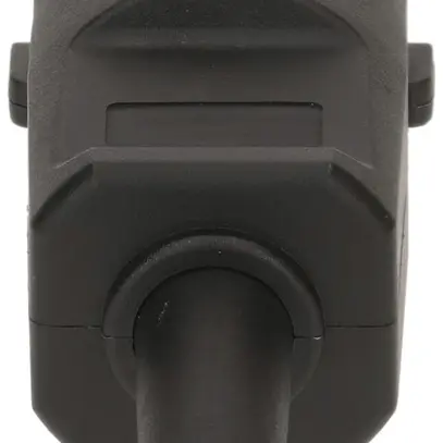 Spina mobile Schuko MAX HAURI L+N+PE 16A 250V 0.75…1.5mm² nero 
