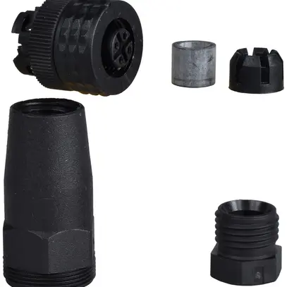 Leitungsdose Schneider Electric M12 gerade 4p Pg7 Kunststoff 