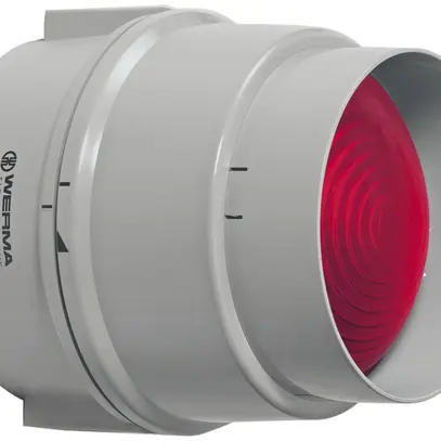 Lampada permanente BWM 12…230V AC/DC rosso 