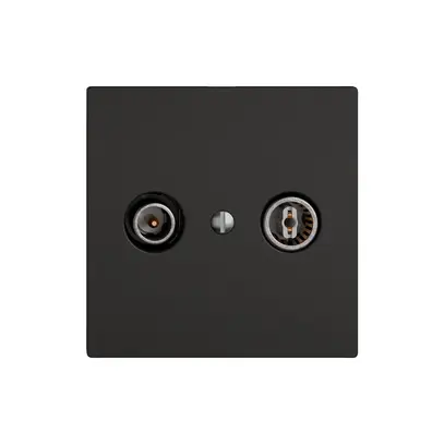 Presa antenna TV-R EDIZIO.liv SNAPFIX® presa di passaggio 11dB ne 
