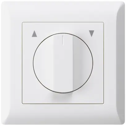 Interruttore/tasto rotativo INC per tapparella KLI bianco 