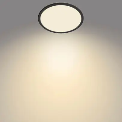 LED-Deckenleuchte Philips SceneSwitch 15W 1300lm 2700K IP44 DIM Ø250mm schwarz 