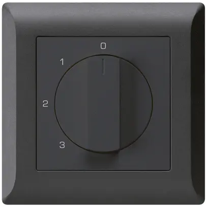 Interruttore rotativo INC kallysto.line 5/1L nero 