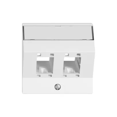 Kit de montage EDIZIO.liv SNAPFIX® pour freenet cat.5e/6 adaptateur 2× bc 