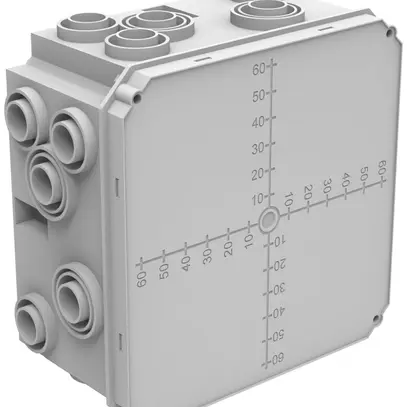 Boîtier ENC Spotbox UP4, 2×2, gris 