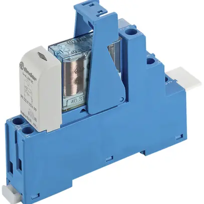 Relais couplage AMD Finder 48, 2C 8A/12VDC AgNi+Au bornes à vis 