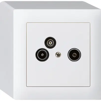 Presa antenna AP R/TV-dati kallysto 19dB bianco 