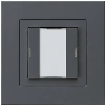 Tasto INC kallysto.pro KNX 2×LED RGB s/e-link antracite 