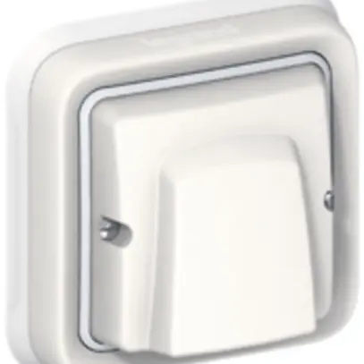 Sortie de câble ENC PLEXO 16A 250V blanc avec bornier 