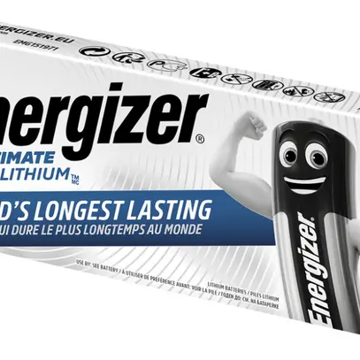 Batterie Lithium Energizer Ultimate FR6 1.5V, Box à 10 Stück 