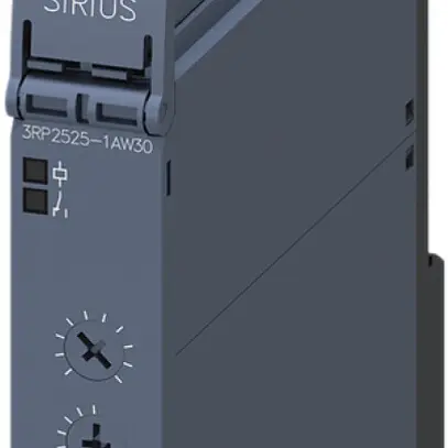 Zeitrelais Siemens SIRIUS 3RP25 12…240VUC 1W av 0.05s…100h Schraubklemmen 