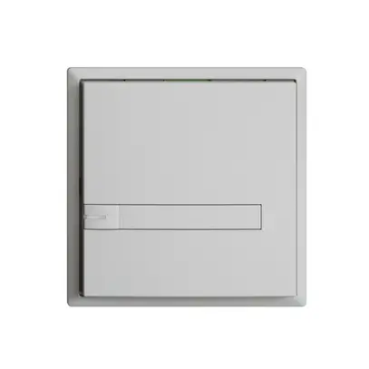 Pulsante KNX RGB EDUE, 250mW, c.LED RGB, c.carta, 1×pulsante, com.1×tasto, grc 
