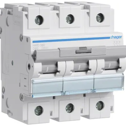 Disgiuntore Hager MCB 3P 230V tipo D 80A 4.5UM 