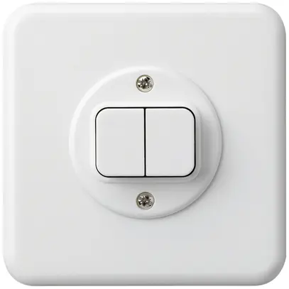 Contatto pulsante INC basico C+C bianco 
