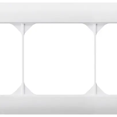 Telaio di copertura INC kallysto.line 1×3 bianco orizzontale 92×212mm 