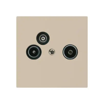 Prise pour antenne R/TV-Données kallysto A 2GHz 11db beige 