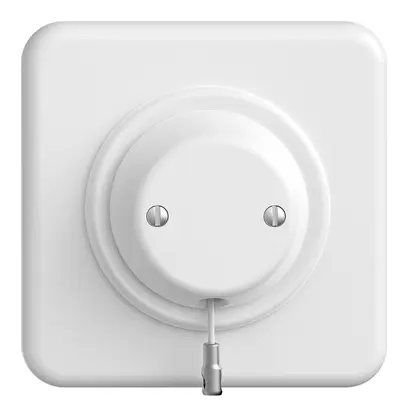 Kit frontale INC STANDARDdue bianco per interruttore & contatto a tirante 