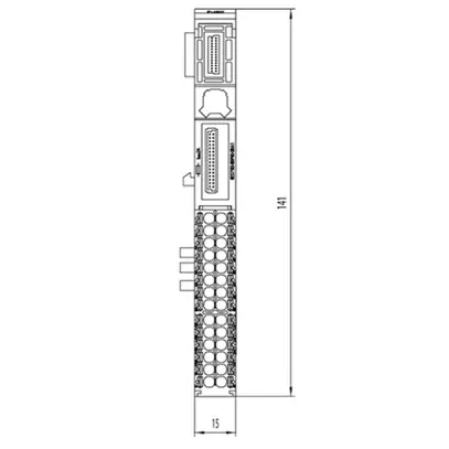 SPS-Basiseinheit Siemens SIMATIC ET200SP A1 BU15-P16+A0+12B/T, Push-In 