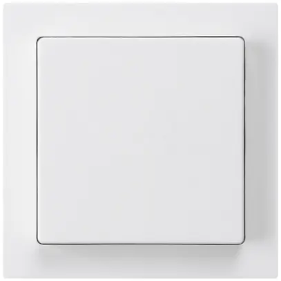 Kit frontal kallysto 60×60mm blanc pour Babyswitch variateur de lumière 