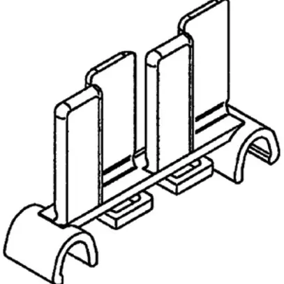 Trennbolzen Lanz H=60mm Kunststoff 