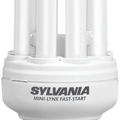 Lampada fluocompatta ML FAST-START E27 15W 840 SLV 