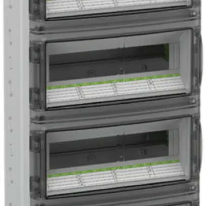 Quadro distributore AP Demelectric AK 56 IP65 PC IK08 315×750×155mm 