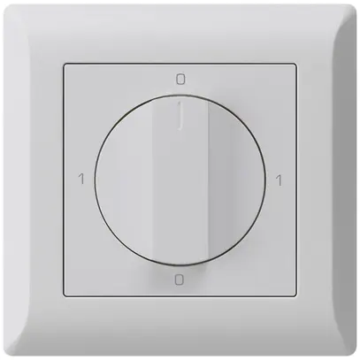 Interrupteur rotatif ENC kallysto.line 0/2L gris clair avec manette 