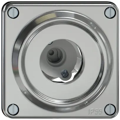 Lampe signal ELEMENT SNAPFIX® 250V 7W IP55 87×91×51mm alu 