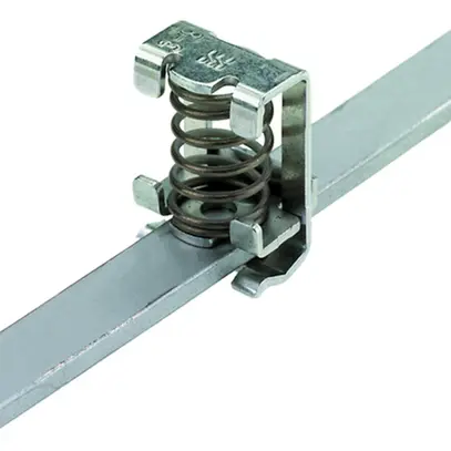 Morsetto schermato Weidmüller KLBUE passo 13mm cavo Ø 3…8mm acciaio 