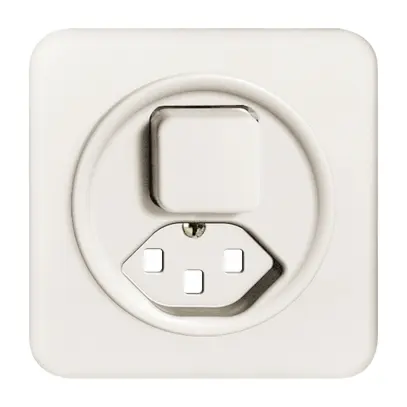 UP-Frontset FH T23 weiss 86×86mm für Kleinkombi 
